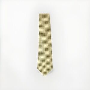 Bugatchi Mens Neck Tie 100% Silk Made in Italy Lattice Pattern‎ Elegant Designer
